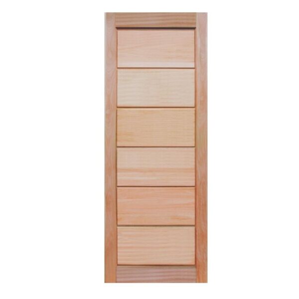 Folha de Porta Maciça Eucalipto BB022 Reck