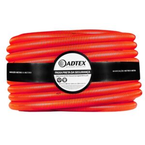 Eletroduto Corrugado Reforçado Laranja Adtex