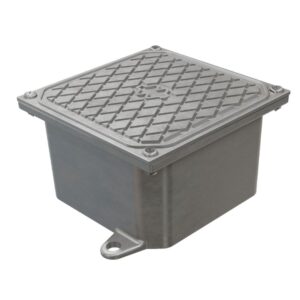 Caixa de Passagem para Piso em Alumínio Wetzel