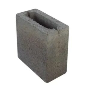 Meio Bloco de Concreto Vedação Classe C 9x19x19cm Blocos Cardoso