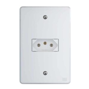 Conjunto Tomada 2P+T 10A 4×2 Equille Weg