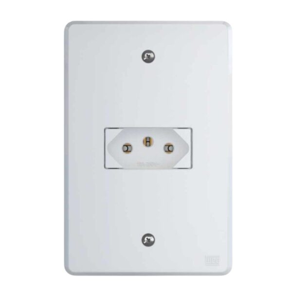 Conjunto Tomada 2P+T 10A 4×2 Equille Weg