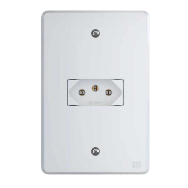 Conjunto Tomada 2P+T 20A 4×2 Equille Weg