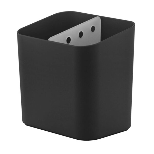 Escorredor de Talheres de Plástico Preto Trium Ou