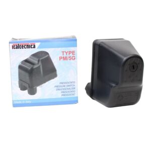 Pressostato de Água 0-4KG 1,5KW 1/4 220V Emmeti