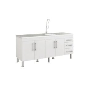 Gabinete para Cozinha Flex 174x80x52cm MDF MGM Móveis