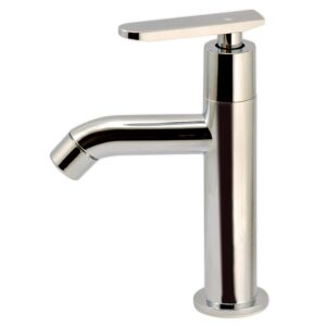 Torneira para Banheiro Mesa 1/4V Bica Média Cromado Prática 8199 ABS