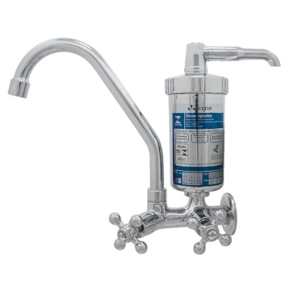 Torneira Filtro de Parede Bica Móvel Copo ABS C52 Bognar