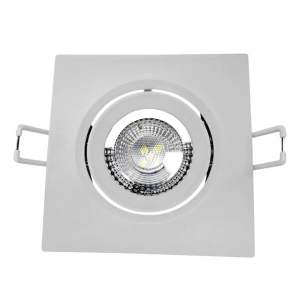 Spot LED de Embutir Supimpa Quadrado Branco 5W Bivolt Avant