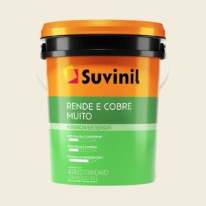 Tinta Standard Acrílica Fosco Rende e Cobre Branco 20L Suvinil