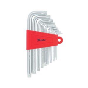 Jogo Chave Torx T10 – T50 9 Peças MTX