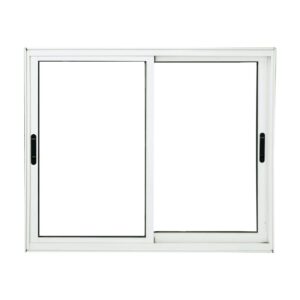 Janela de Correr 2 Folhas sem Grade Alumínio Branco Premium Lux