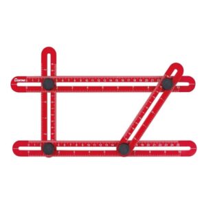 Gabarito Angular Plástico Multifunção sem Furo Cortag