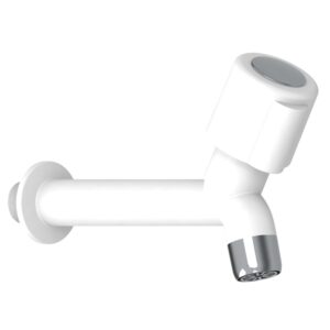 Torneira para Cozinha Parede Longa Branco Florença