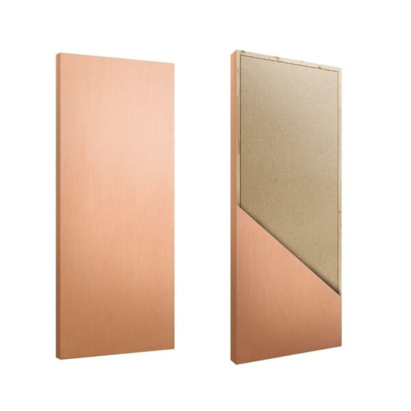 Folha de Porta Lisa Bondoor HDF Pinus Curupixá JB Paes