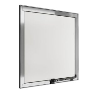 Janela Maxim-ar Vidro Boreal sem Grade Alumínio Brilhante Proex