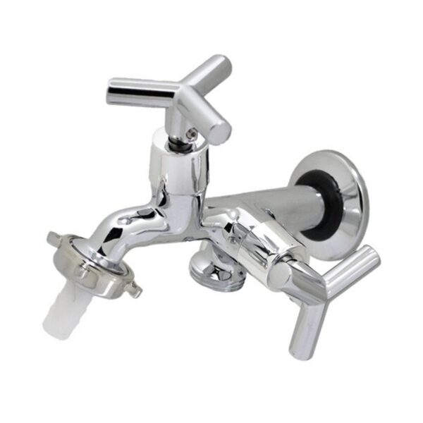 Torneira Tanque/Jardim Parede Bica Curta Cromado 1131 C55 Bognar