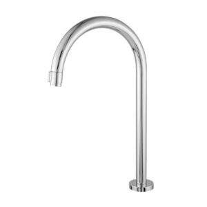 Torneira para Banheiro Mesa 1/4V Bica Alta Cromado Slim 3492