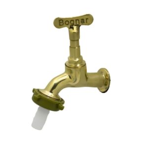 Torneira Tanque/Jardim Parede Bica Curta Dourado 1128 Bognar