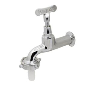 Torneira Tanque/Jardim Parede Bica Longa Cromado 1130 Bognar