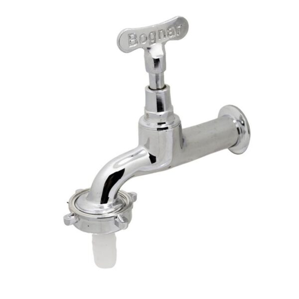 Torneira Tanque/Jardim Parede Bica Longa Cromado 1130 Bognar