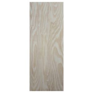 Folha de Porta Lisa Sarrafeada Pinus para Pintura Camidoor