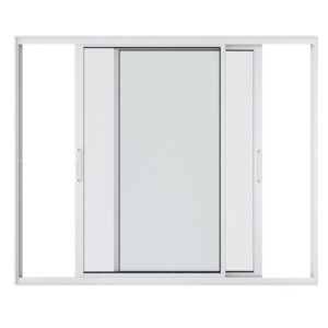 Janela de Correr 2 Folhas sem Grade Alumínio Branco Premium Proex