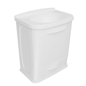 Kit Gabinete para Banheiro com Cuba Fit GAB5 Branco 45cm Astra