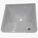 Tanque Sintético Eco 39 Litros 60X57cm Branco Corso