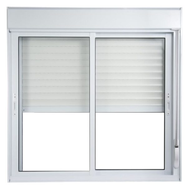 Janela Persiana 2 Folhas Alumínio Branco Proex