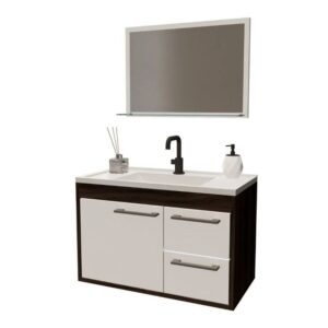 Kit Gabinete para Banheiro Procion 63cm Cerocha