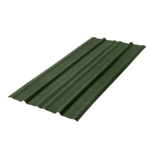 Tapume Ecológico Fibra Vegetal Verde 2×0,97m Onduline