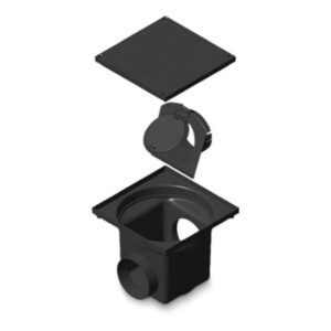 Caixa de Passagem Polipropileno com Válvula Retenção Acoplada 4,5L TAF