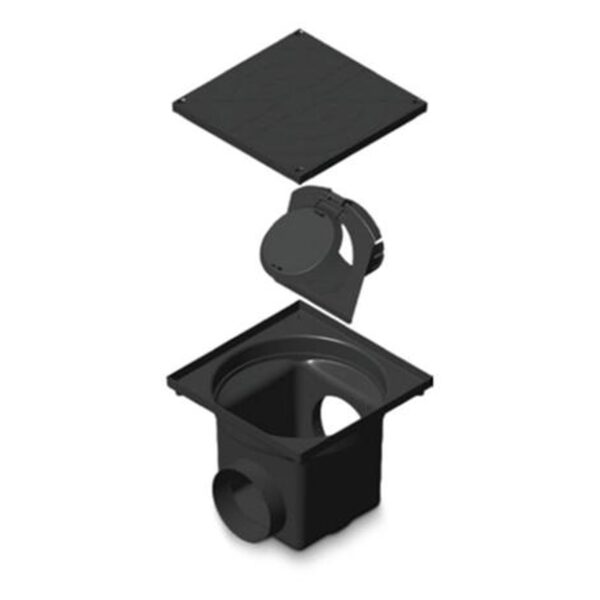 Caixa de Passagem Polipropileno com Válvula Retenção Acoplada 4,5L TAF