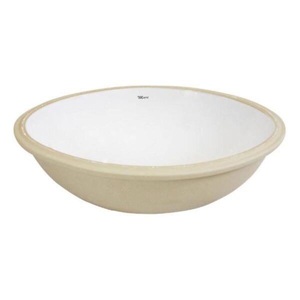 Cuba de Embutir Louça Oval Gardênia Branca 41x31cm MariLouças