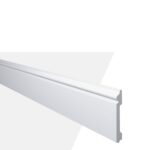 Rodapé Poliestireno Frisado FL2 Gart