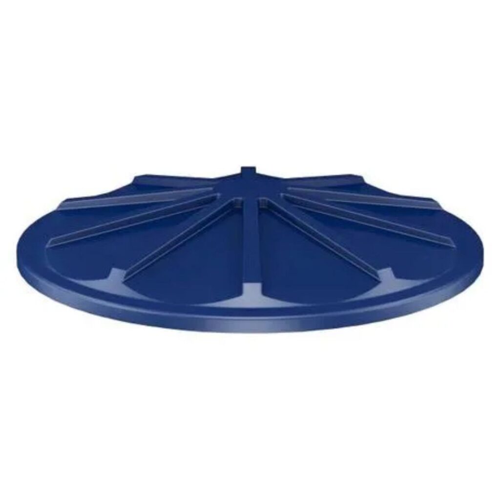 Tampa para Caixa d’Água Polietileno Azul 500L Fortlev