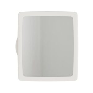 Armário para Banheiro Plástico com Espelho 36x33cm Branco Valeplast