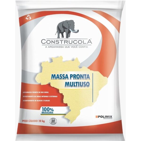 Argamassa Pronta para Assentamento e Revestimento 20Kg Construcola