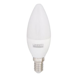 Lâmpada LED Vela Leitosa 6W E14/E27 Bivolt Luminatti
