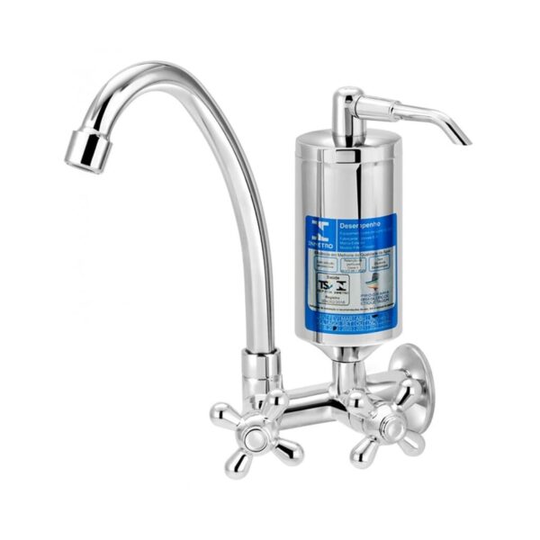 Torneira Filtro de Parede Bica Móvel Copo ABS C51 Esteves