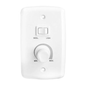 Controle Ventilador Oscilante de Parede Embutir Rima