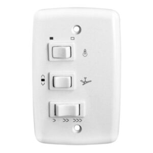 Controle Ventilador de Teto Embutir 1 Lâmpada com Capacitor Rima