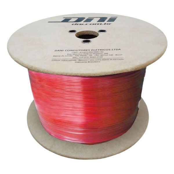 Cabo Paralelo para Áudio 2×1,00mm² por Metro DNI