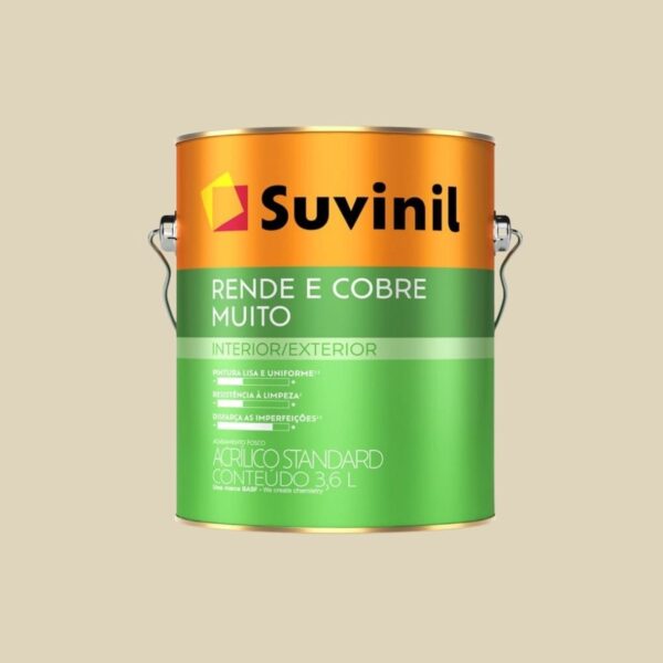 Tinta Standard Acrílica Fosco Rende e Cobre 3,6L Suvinil