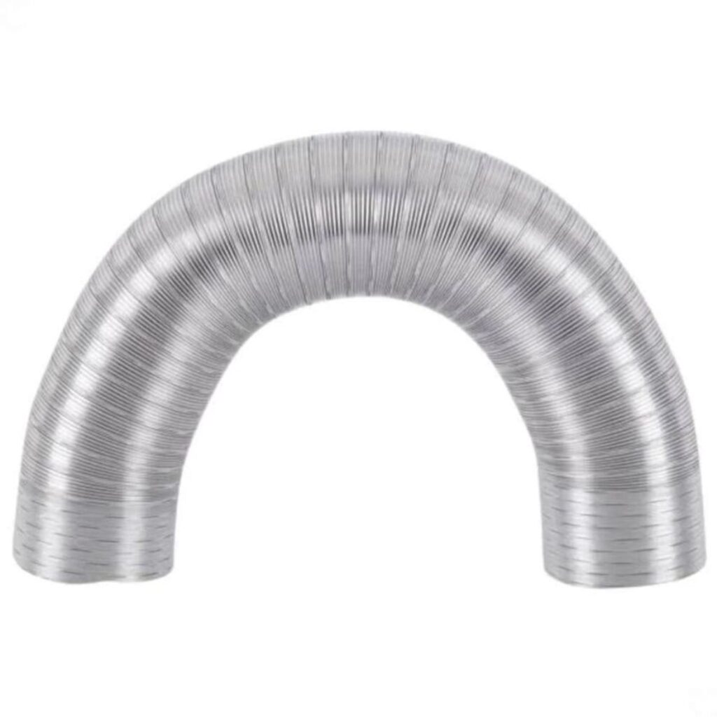 Tubo de Saída de Ar Sanfonado Alumínio Distak