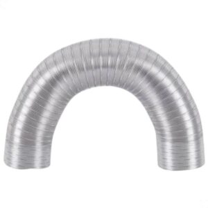 Tubo de Saída de Ar Sanfonado Alumínio Distak