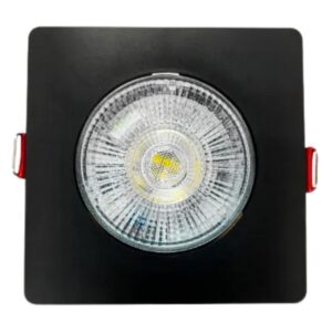 Spot LED de Embutir Supimpa Quadrado Preto 5W Bivolt Avant