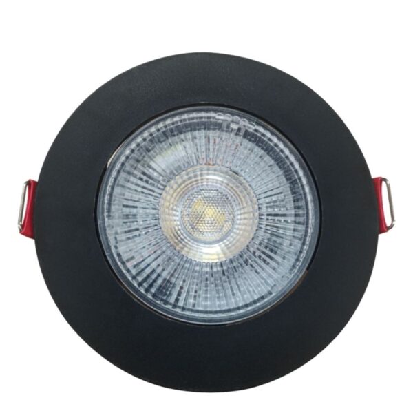 Spot LED de Embutir Supimpa Redondo Preto 5W Bivolt Avant