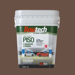 Tinta Premium Acrílica Fosco Piso 18L Bautech